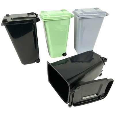 Mini Curbside Garbage Trash Bin Pen Holder