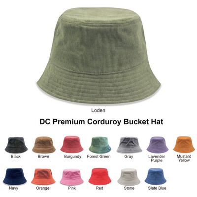 Corduroy Bucket Hat