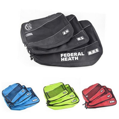 3Pcs Waterproof Travel Storage Bag Set