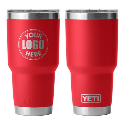 YETI Rambler 30 OZ Tumbler w/ MagSlider Lid - Laser Engraved