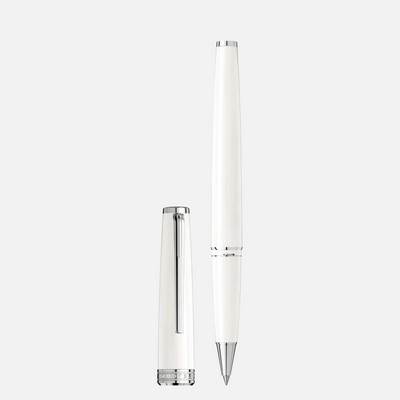 Luxury Line Montblanc Pix White and Platinum Rollerball