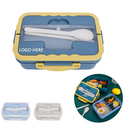 Wheat Straw Eco-Friendly Bento Lunch Box Meal