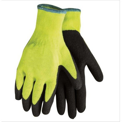 Men's Hi-Viz Palm Dipped Gloves (Blank)