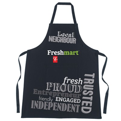 Black Adjustable Apron