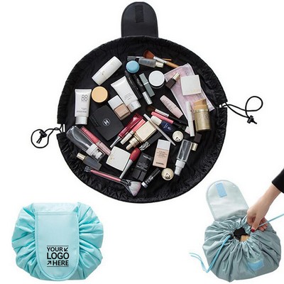 Portable Drawstring Makeup Bag/Toiletry Organizer