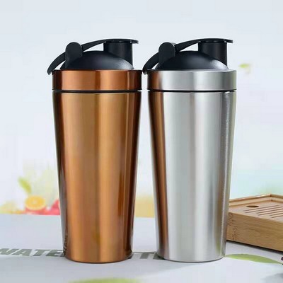 Single Stainless Steel Sports Shaker