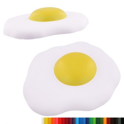 Foam Sunny Side Up Egg Stress Reliever with Your Logo