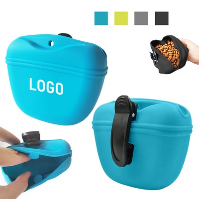 Silicone Dog Treat Pouch Magnetic Closure