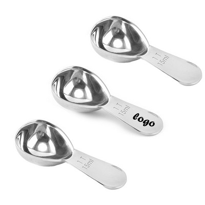 0.5Oz. Stainless Steel Short Handled Coffee Scoop