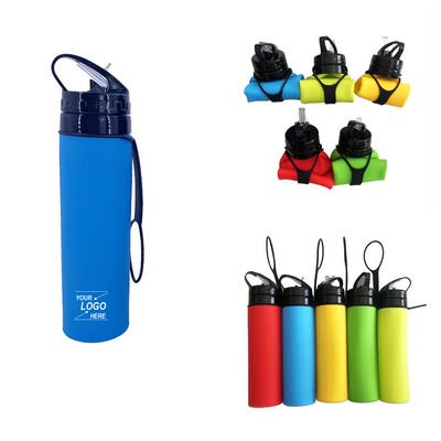 20 oz Collapsible Water Bottle