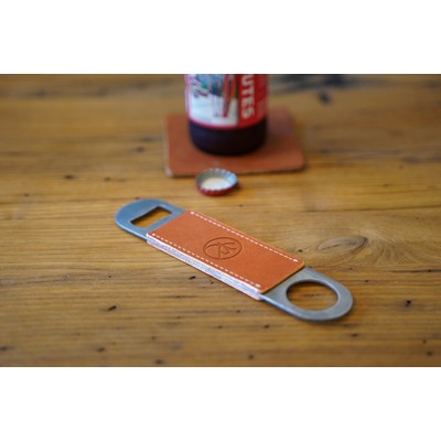 Leather Wrapped Bottle Opener