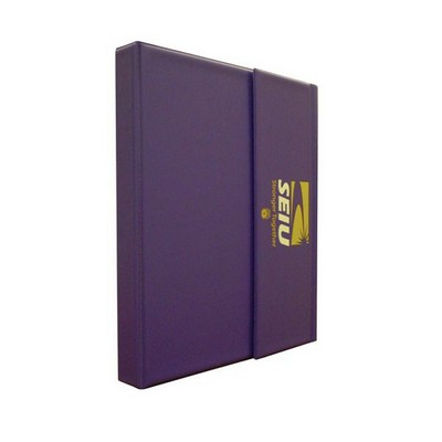 Vinyl Binder with Flap Closure - 1.5" Capacity