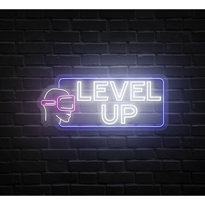 Level Up Neon Sign