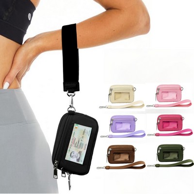 Wristlet Bag with Window