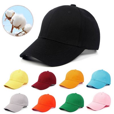 Adjustable Cotton Baseball Caps