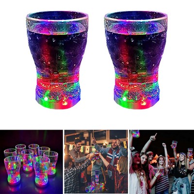 Kids New Year's Eve Party Supplies LED Light-Up Glow Cup with Replaceable Battery