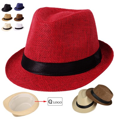 Adults' Summer Fishmen'S Sun Protective Straw Hat