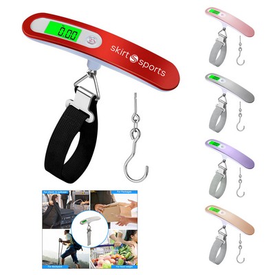 Portable Hook & Strap Luggage Scale