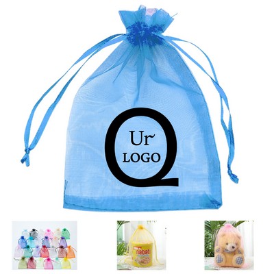 11.8 X 15.74 Inch Organza Candy Drawstring Bag