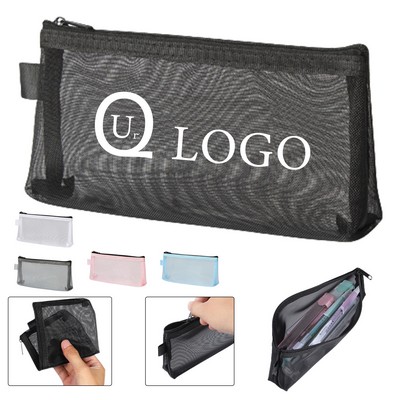 8.27X1.57X3.94 Inch Zipper Pocket Pencil Pouch