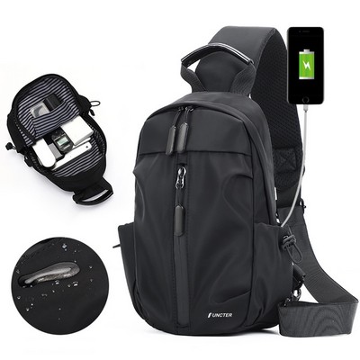 Crossbody Sling Backpack Sling Bag Travel Hiking Chest Bag Daypack