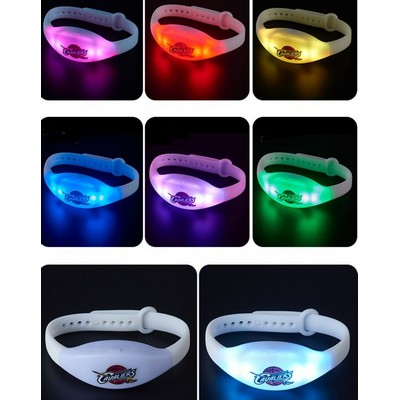 Silicone Music Activated Wristband