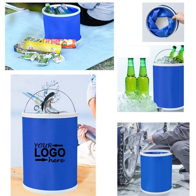 Collapsible Bucket For Car Washing Fishing Camping