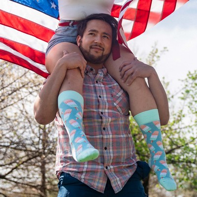 Athletic USA Socks - Patriotic Performance Wear for American Athletes - American Made