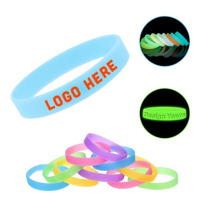 Glowing Silicone Bracelets