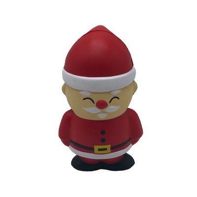 Squishy Christmas Santa with Hat Stress Ball