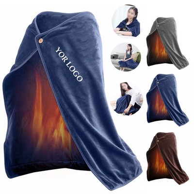 USB Heated Shawl Electric Blanket