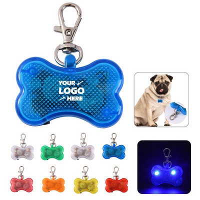 LED Dog Bone Pet Safety Light