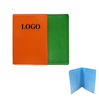 Pvc Folding Card Holder