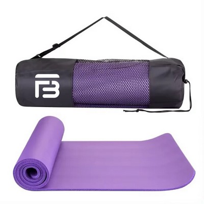 Customize Portable Drawstring Yoga Mat Mesh Bag