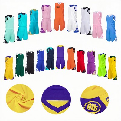 Customizable Basketball Uniform Set