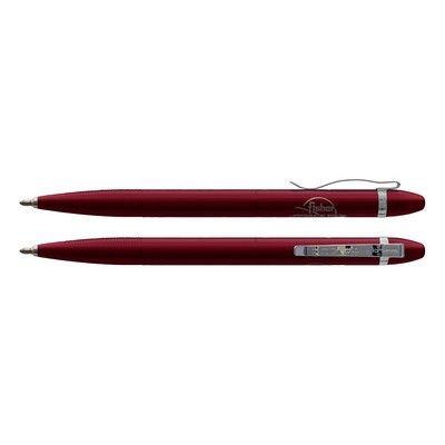 Red Satin Vortex Space Pen