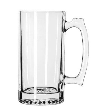 25oz Sport Stein, Clear Glass