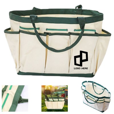 Multi Pockets Garden Tool Oxford Bag