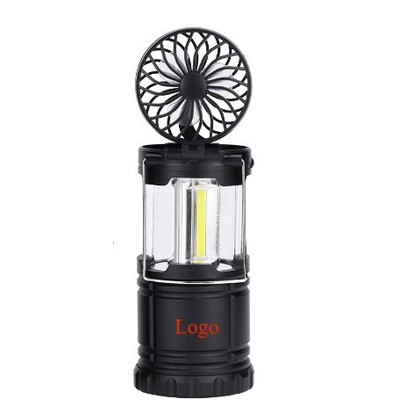 2 In1 Camping Fan Lantern