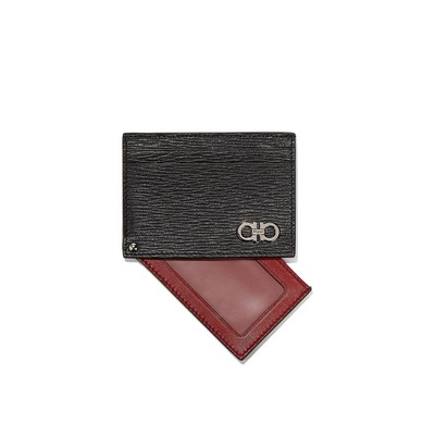 Salvatore Ferragamo Revival Gancini Card Case