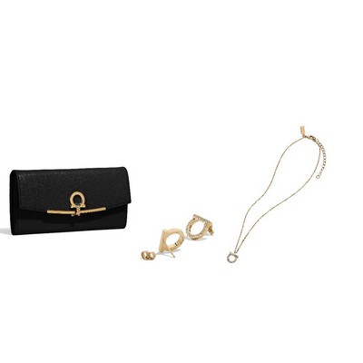 Salvatore Ferragamo Icona Wallet & Jewelry Set