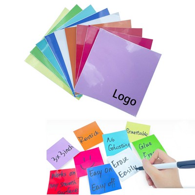 PVC Erasable Sticky Notes