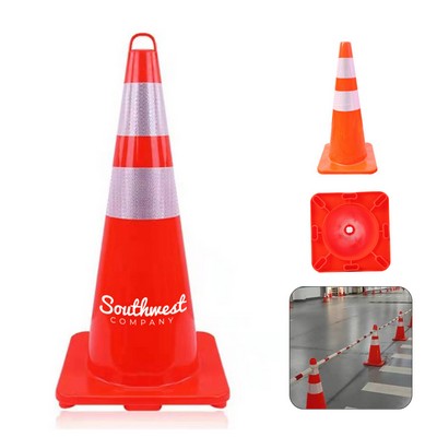 Heavy-Duty Orange Traffic Cone