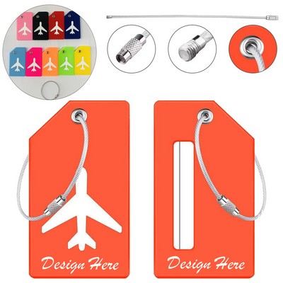 Silicone Luggage Tag