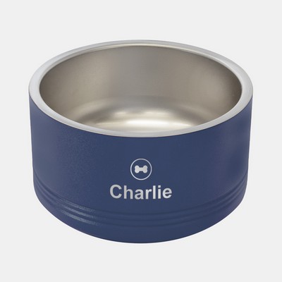 Polar Camel Navy Blue Pet Bowl, 18 Oz