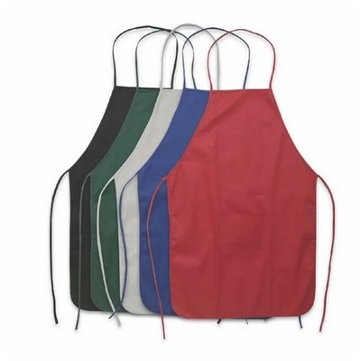 7oz Polyester Cotton Twill Unisex Bib Apron - Adjustable & Multi-Color Kitchen & Server Apron