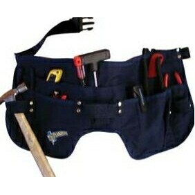 Canvas Tool Belt w/11 Pocket