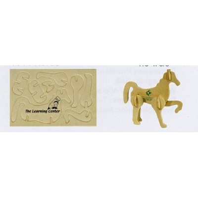 Horse Mini-Logo Puzzle (4 5/8"x3"x1/8")