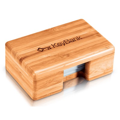 Bamboo Business Card Holder