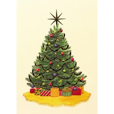 Premium-Christmas Tree Holiday Greeting Card